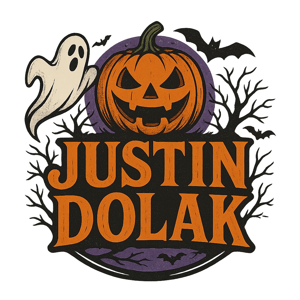 Justin Dolak Halloween Logo